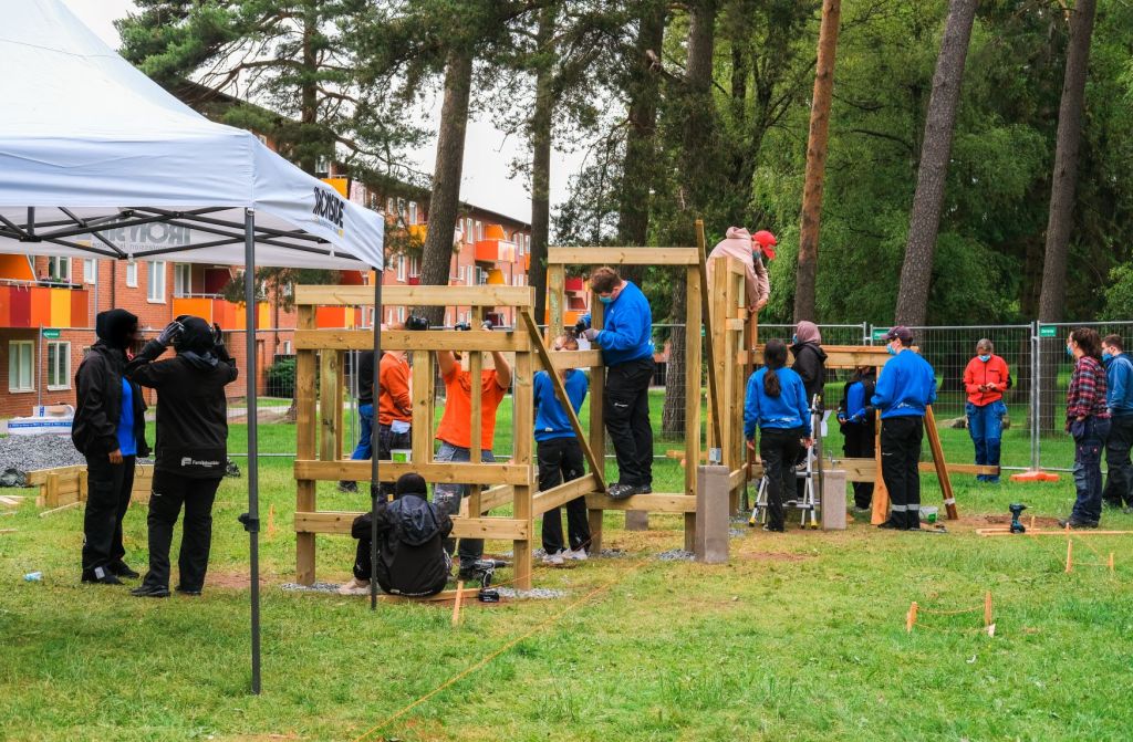 Snart Invigs Bergsj ns Nya Parkourpark Familjebost der I G teborg