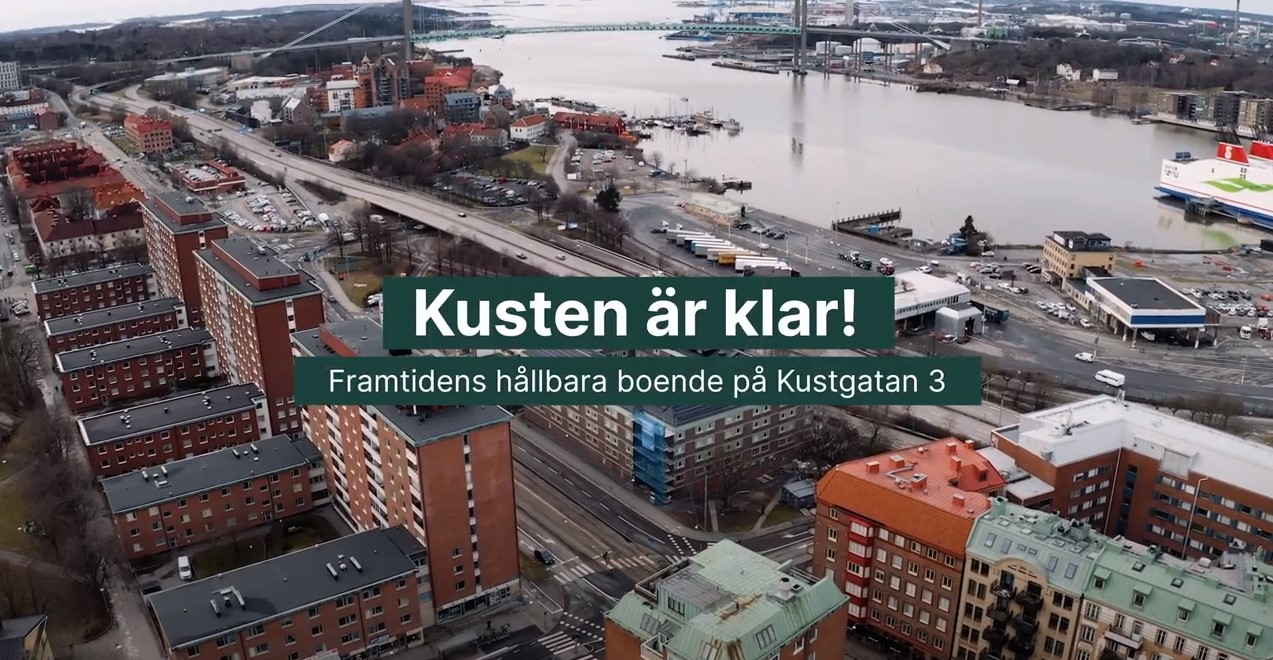 Kolla in vårt hållbara boende på Kustgatan!