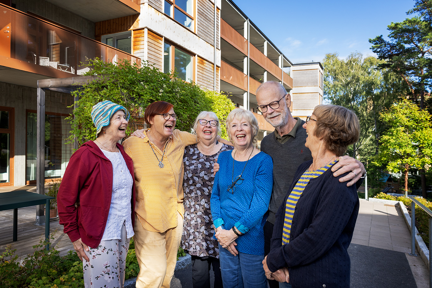 Möt grannarna i Högsbos kollektivhus