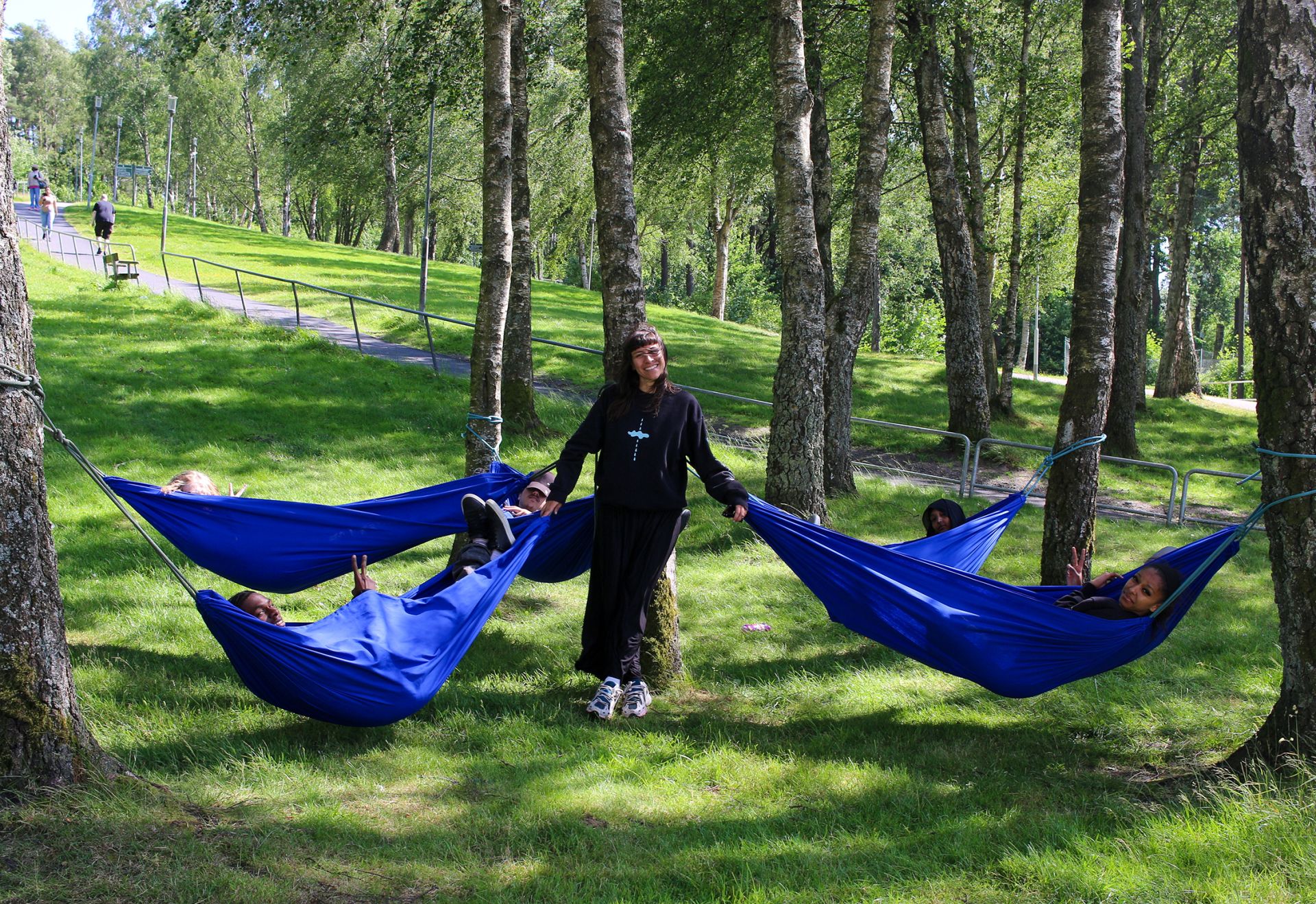 Sommarjobb som konstnär - ungdomar formar framtidens Bergsjön