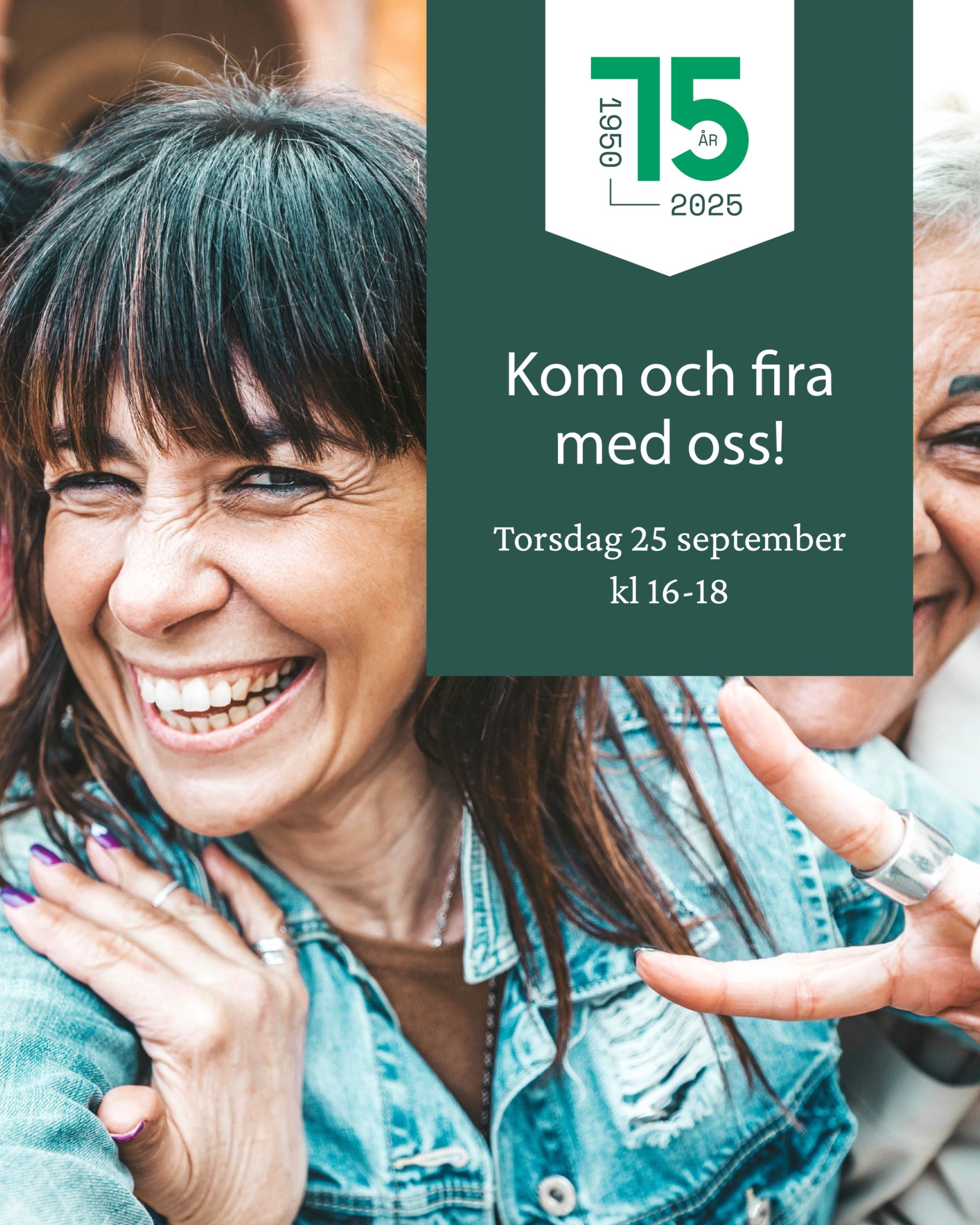 Välkommen på 75-årsfirande!