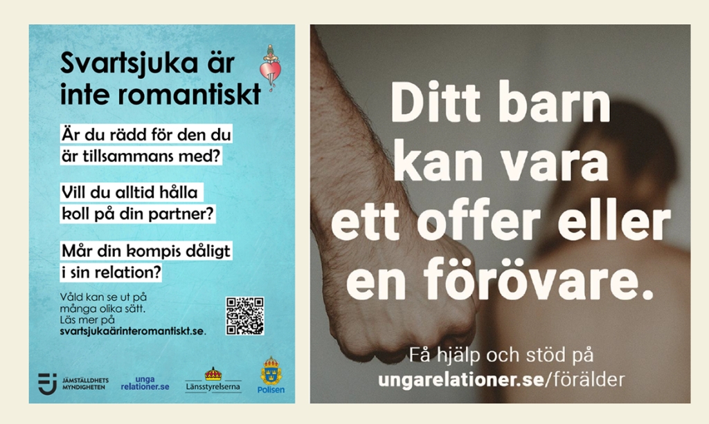 Upprop för våra unga hyresgäster: Svartsjuka är inte romantiskt!