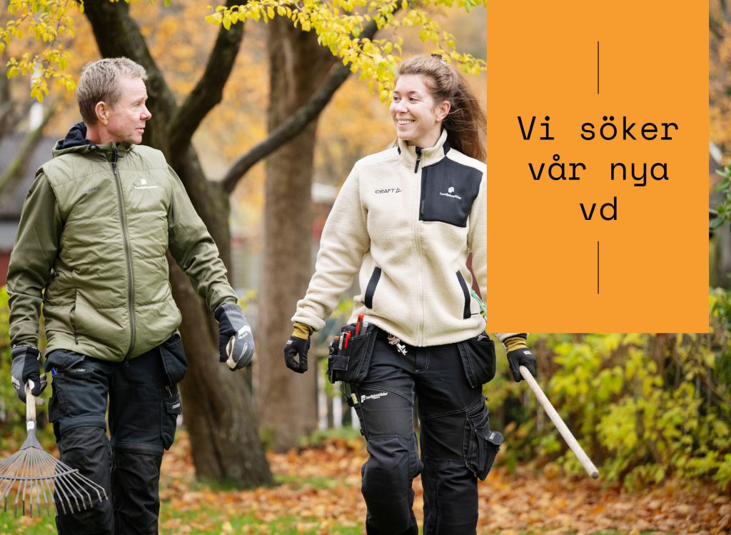 Vi söker vår nya vd