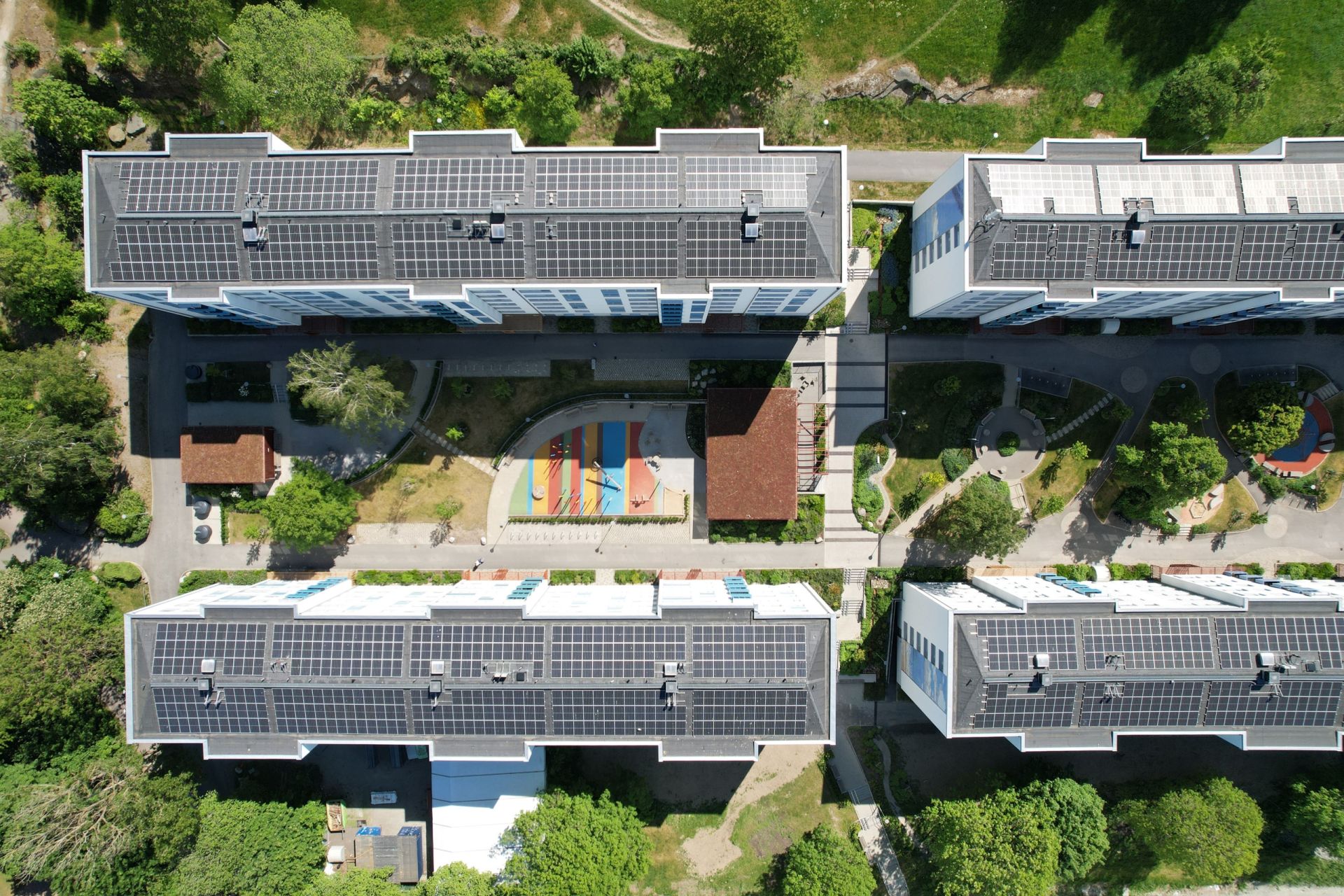 Solceller i alla väderstreck